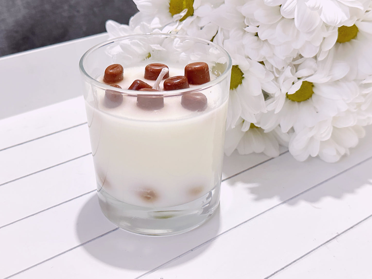 Glass candles