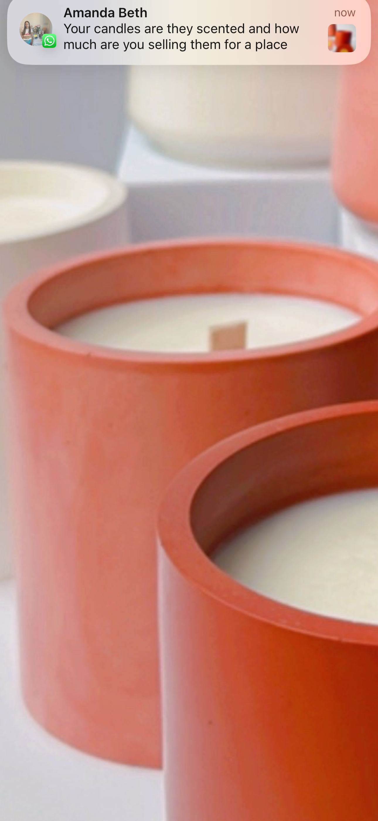 Wood Wick Candle